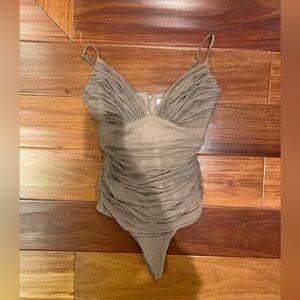 Babaton Ruched Bodysuit